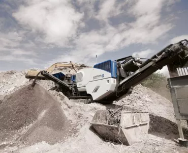 Kleemann MC110Z mobile jaw crusher