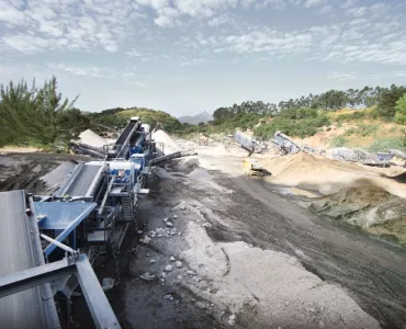 Kleemann mobile crusher