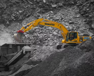 Komatsu HB365LC-3 Hybrid excavator