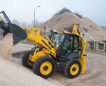 Komatsu WB97S-8 backhoe loader