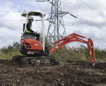 Kubota U17 mini-excavator