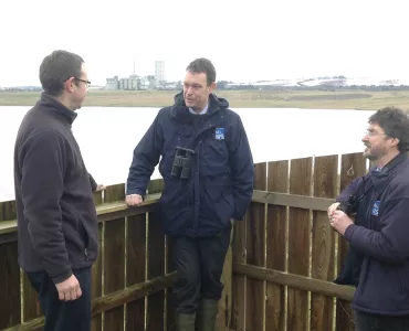 Nigel Blair, Duncan Orr-Ewing and Mike Fraser