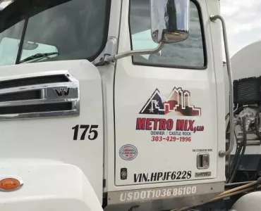 Metro Mix truck