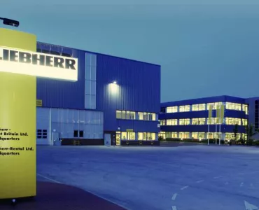 Liebherr Great Britain's existing headquarters in Biggleswade