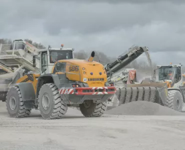 Liebherr L586 XPower wheel loaders