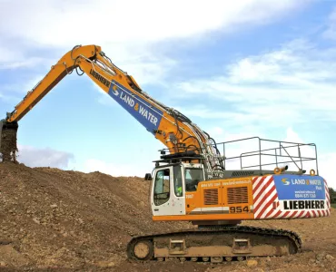 Liebherr 954 long-reach excavator