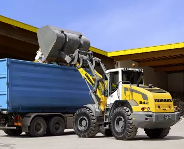 Liebherr L542p wheel loader