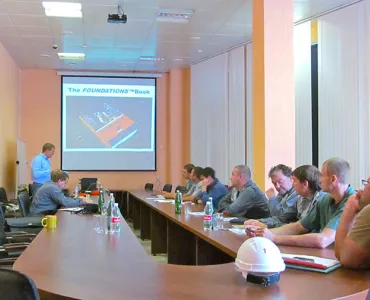 Martin Engineering training in Russia