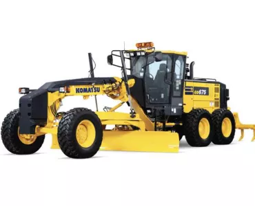 Komatsu GD675-7 motor grader