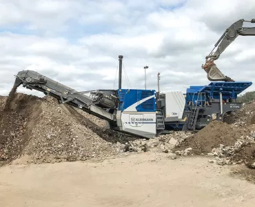 Kleemann MC 110(i) EVO2 mobile jaw crusher