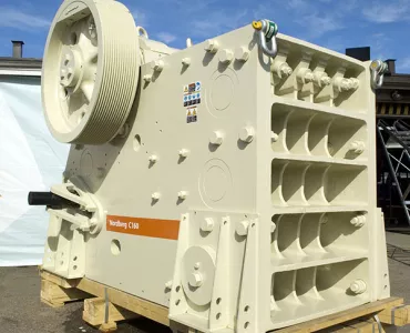 Metso C160 jaw crusher