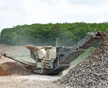 Lokotrack LT120 jaw crusher