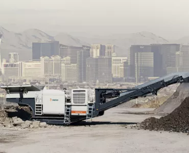 Metso Lokotrack Urban mobile crusher