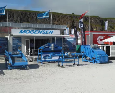 Mogensen's stand at Hillhead 2014