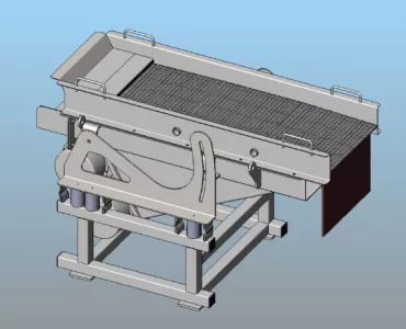 Mogensen vibratory screen