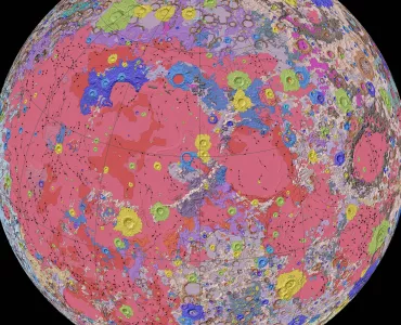 Moon geology