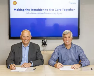 Hanson Shell MoU