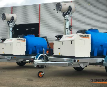 Generac dust-suppression unit