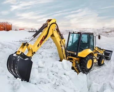 New Holland B90B backhoe loader