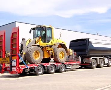 Nooteboom drawbar trailer