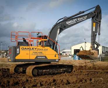 Volvo EC220E excavator