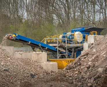 Omega J1065S static jaw crusher