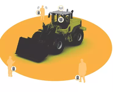 Site Zone proximity warning system