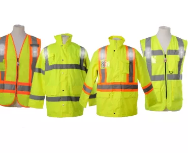 Proximity-warning jackets