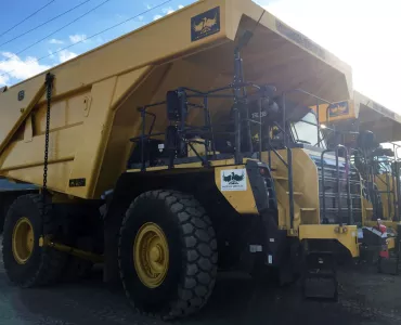 Autogate for Komatsu rigid dumptruck