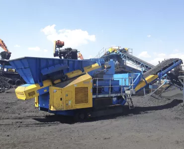 DoppiaTrac double roll crusher