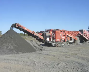 Pilot Crushtec TwisterTrac VS350 VSI crusher