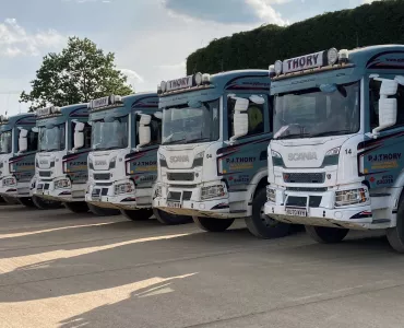 PJ Thory's HGV fleet