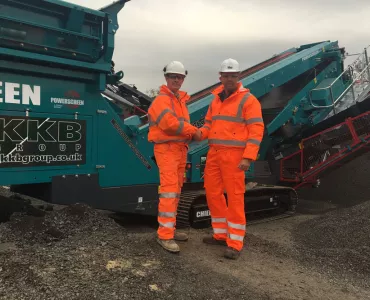 Powerscreen Chieftain 1400 screen