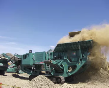 Powerscreen in Mongolia