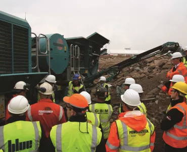 Powerscreen's international open day