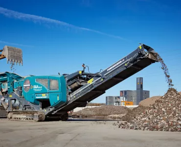 Powerscreen Premier R400X jaw crusher