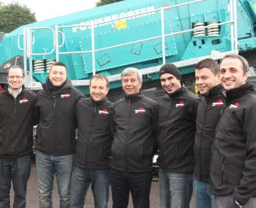 SIF İş Makinalari appointed Powerscreen distributors