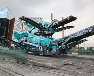 Powerscreen jaw crushers