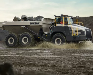 Rokbak RA40 articulated hauler