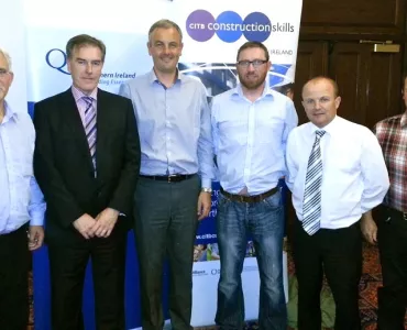 Members from QPANI and ConstructionSkills NI