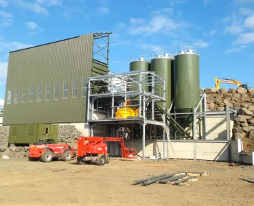 Concrete batching plant