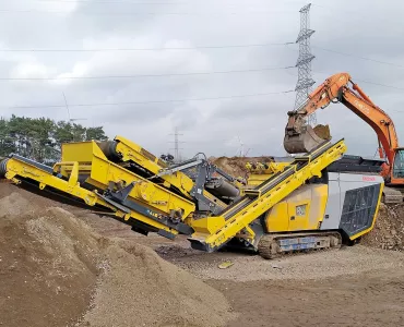 Keestrack R3e impact crusher