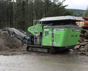 EvoQuip Bison 120 jaw crusher