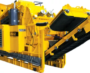 Rubblemaster RM60 compact mobile crusher