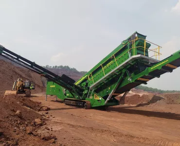 McCloskey have established a new manufacturing operation to build machines like their their flagship S190 screener in India