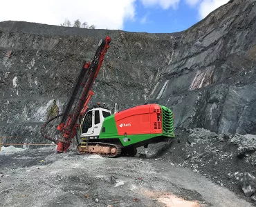 Sandvik DI550 drill rig