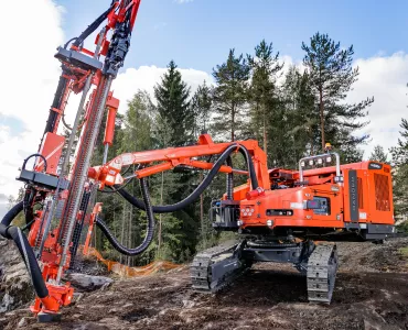 Rander DXR drill rig