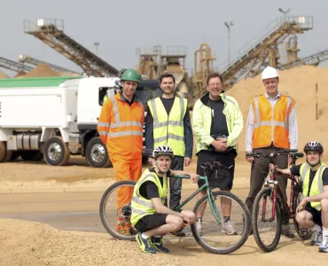 Savills visit Broom Quarry