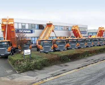 Scania tippers