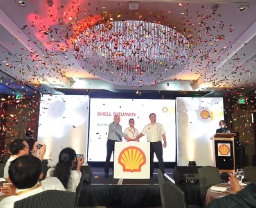 Shell Bitumen inauguration